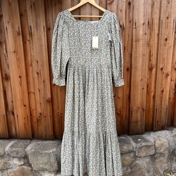 DÔEN Tide Cream Tisbury Paisley Dress - Picture 4 of 7